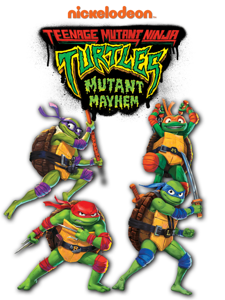 Teenage Mutant Ninja Turtles Mutant Mayhem Movie Turtle Basic Figure Bundle, 83341