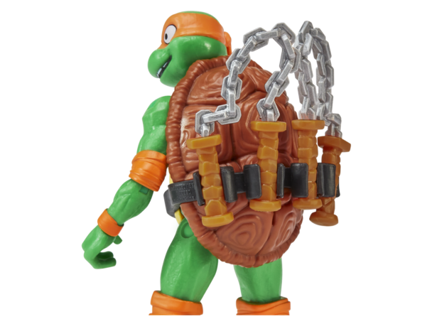 Teenage Mutant Ninja Turtles: Mutant Mayhem 4.25” Michelangelo Basic Action  Figure by Playmates Toys