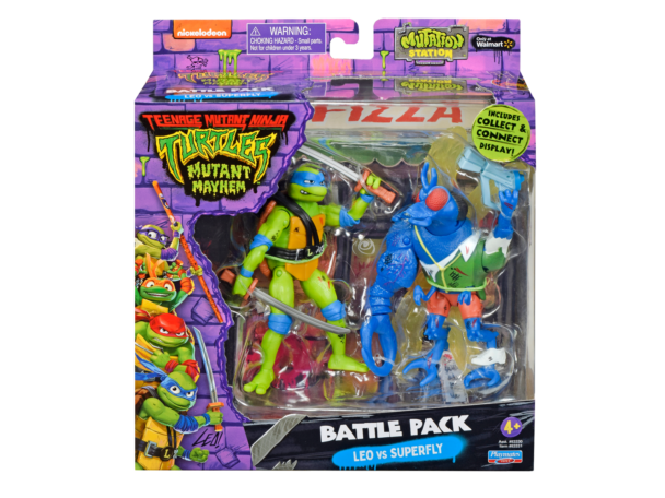 Teenage Mutant Ninja Turtles Mutant Mayhem Movie Mutant Basic Figure Bundle