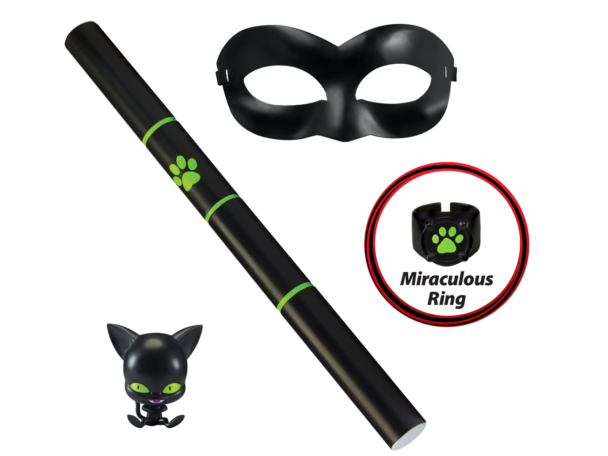 Miraculous: Tales Of Ladybug And Cat Noir Role Play Set Kids Fancy Dress  Set Mask And Accessories Ladybug Superhero Costumes For Girls And Boys