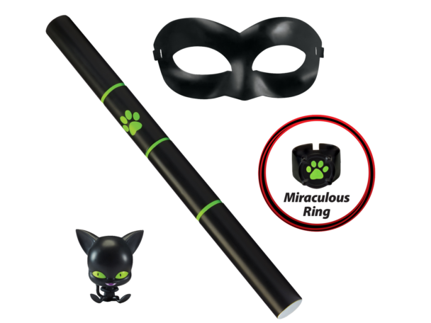 Miraculous Ladybug Superhero Secret Adrien with Cat Noir Outfit by  Playmates Toys