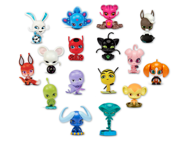 Miraculous Ladybug Miracle Box Kwami Surprise Mini-Figure Case of 16