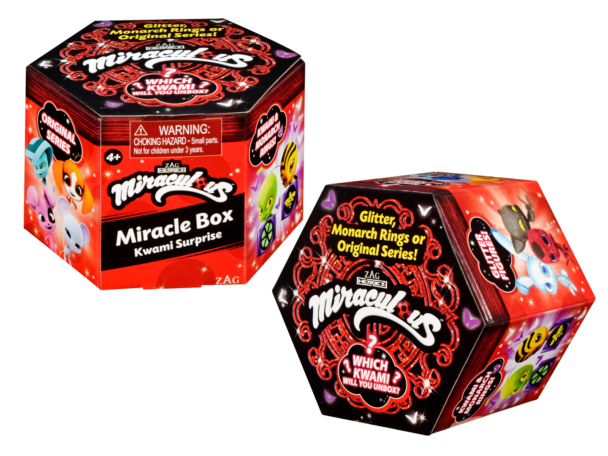 Miraculous Ladybug Chibi Boulangerie and Amusement Park Miracle Box  Playsets 