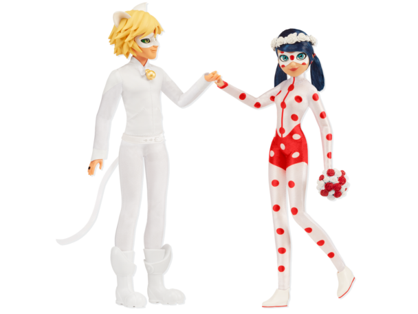 Miraculous Ladybug & Cat Noir Doll 2 Pack