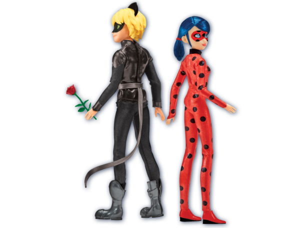 Pack 2 Bonecas Ladybug e Cat Noir – CreativeToys