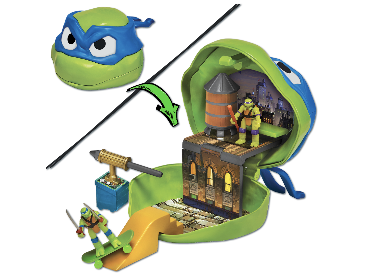 Big Mouth Raphael Playset ‐ Playmates Toys